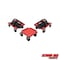 Extreme Max Extreme Max 5800.0228 V-Slides Snowmobile Dolly System - Steel, Red 5800.0228 - alternate 1